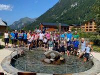 KAC Bludenz - Sportlicher Vereinsausflug zum sehenswerten Kneipp-Park Klösterle