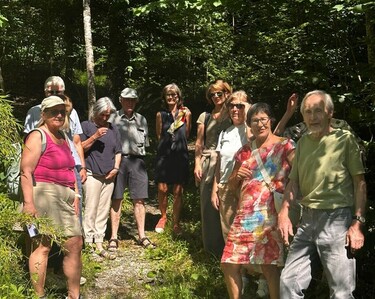 Gartenbesichtigung des KAC Dornbirn | Abkühlung auf Kneipp-Art