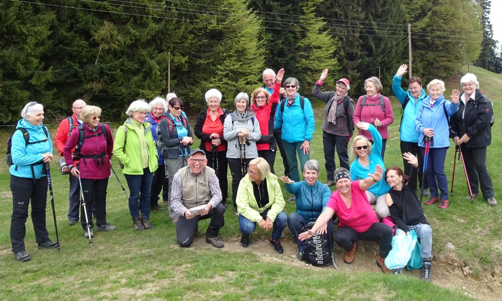 KAC Dornbirn - 1. KNEIPP Wanderung am 18. Mai 2019 mit Wanderführer Ferdl