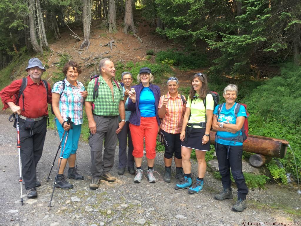 LV-Vlbg Kneipp Landeswandertag ins Silbertal 2019 LV-Vlbg Kneipp Landeswandertag ins Silbertal 2019