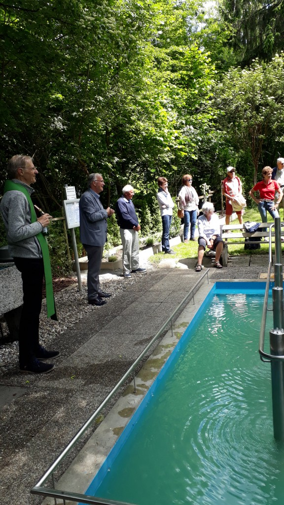 KAC Lochau Einweihung Kneippanlage