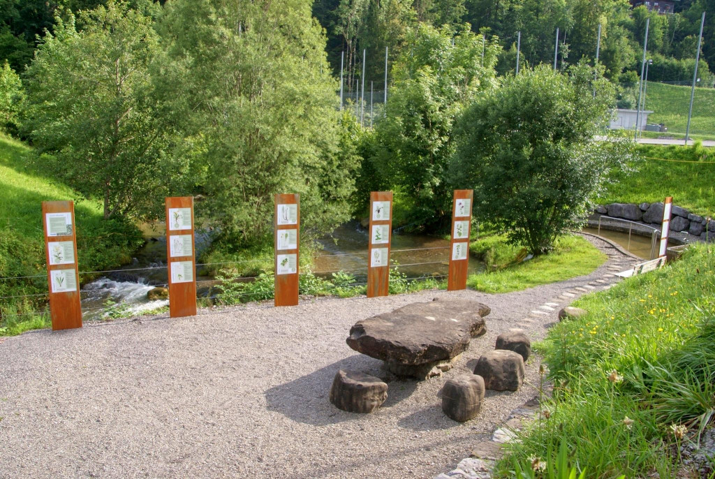 KAC Andelsbuch - Wassertrete mit neuen Infotafeln KAC Andelsbuch - Wassertrete mit neuen Infotafeln