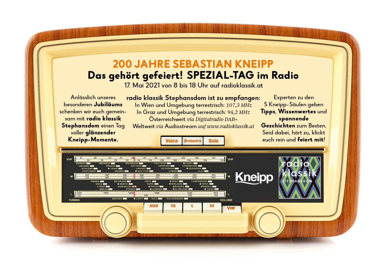 Kneipp_Radio 200 Jahre Sebastian Kneipp im Radio
