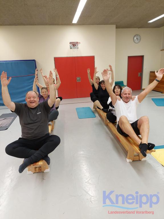 KAC Hörbranz - &quot;Gesunder Rücken&quot; mit dem Kneipp Aktiv Club Hörbranz