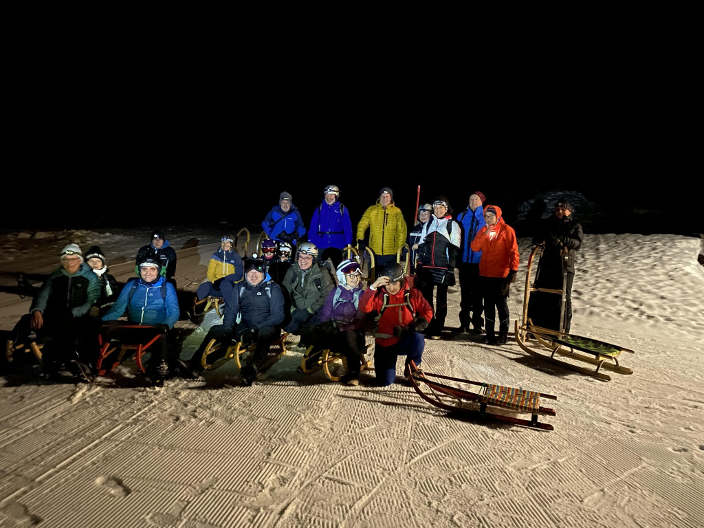 KAC Bludenz - Zünftige Rodelpartie