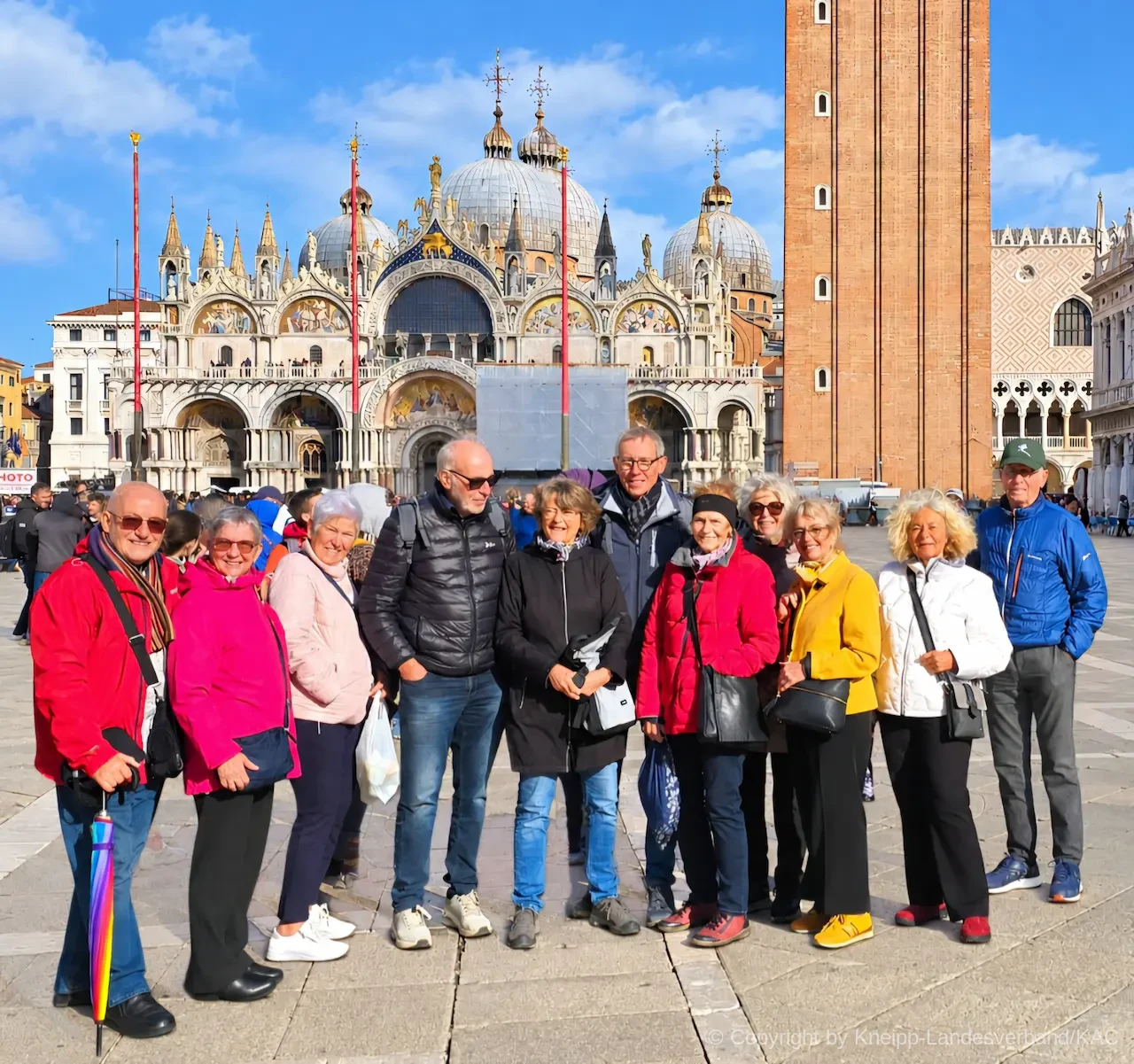 Kneipp Aktiv Club Hörbranz auf Kulturreise in Verona, Venedig und Malcesine