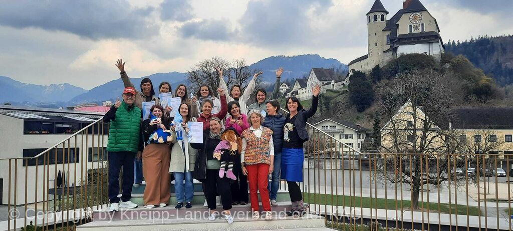 Basisausbildung „Kneippen im Kindergarten“ in Rankweil