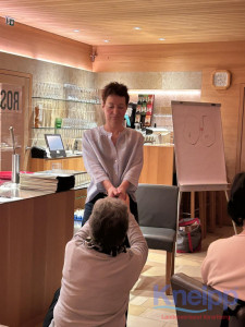 Anneliese Herburger und Silvia Meier