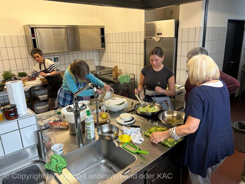 KAC Dornbirn - Kochen nach TEM im Pfarrheim Rohrbach