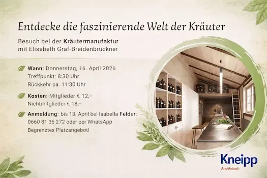 KAC Andelsbuch Kräuterausflug